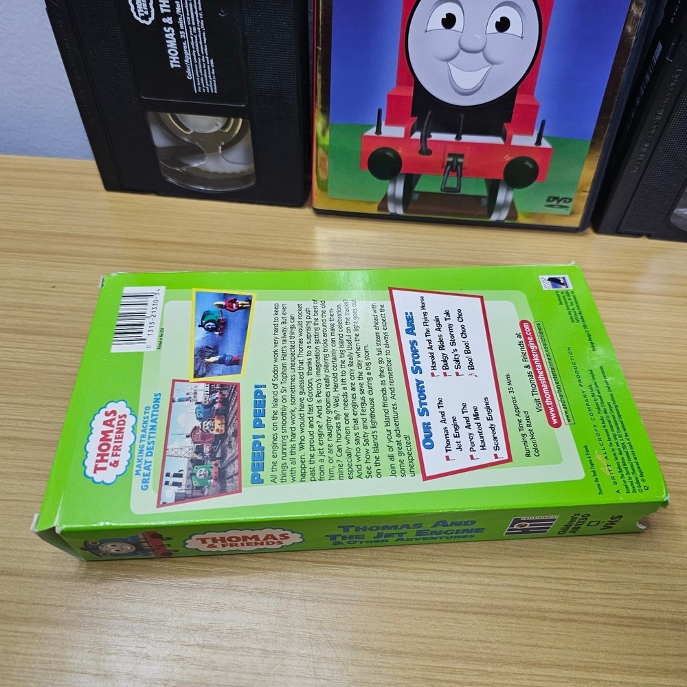 Rare Vintage Thomas The Tank Engine Movies Best Of James Collectors Edition - Picture 7 of 8